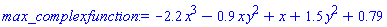 -2.2*x^3-.9*x*y^2+x+1.5*y^2+.79