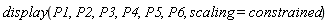 display(P1, P2, P3, P4, P5, P6, scaling = constrained)