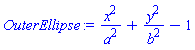 x^2/a^2+y^2/b^2-1