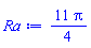 (11/4)*Pi