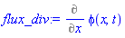 Diff(phi(x, t), x)