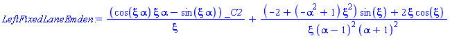 (cos(xi*alpha)*xi*alpha-sin(xi*alpha))*_C2/xi+((-2+(-alpha^2+1)*xi^2)*sin(xi)+2*xi*cos(xi))/(xi*(alpha-1)^2*(alpha+1)^2)