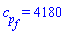 c[p][f] = 4180