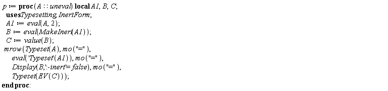 Parse:-ConvertTo1D, "`%1` is not a module or member", InertForm