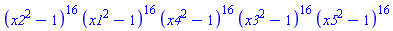 (x2^2-1)^16*(x1^2-1)^16*(x4^2-1)^16*(x3^2-1)^16*(x5^2-1)^16