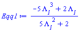 (-5*Lambda__1^3+2*Lambda__1)/(5*Lambda__1^2+2)