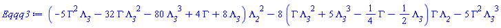 (-5*Gamma^2*Lambda__3-32*Gamma*Lambda__3^2-80*Lambda__3^3+4*Gamma+8*Lambda__3)*Lambda__2^2-8*(Gamma*Lambda__3^2+5*Lambda__3^3-(1/4)*Gamma-(1/2)*Lambda__3)*Gamma*Lambda__2-5*Gamma^2*Lambda__3^3