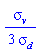(1/3)*sigma__v/sigma__d