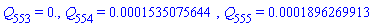 Q[553] = 0., Q[554] = 0.1535075644e-3, Q[555] = 0.1896269913e-3