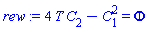 4*T*C[2]-C[1]^2 = Phi