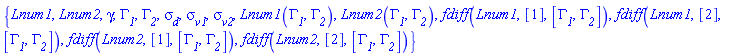 {Lnum1, Lnum2, gamma, Gamma__1, Gamma__2, sigma__d, sigma__v1, sigma__v2, Lnum1(Gamma__1, Gamma__2), Lnum2(Gamma__1, Gamma__2), fdiff(Lnum1, [1], [Gamma__1, Gamma__2]), fdiff(Lnum1, [2], [Gamma__1, Gamma__2]), fdiff(Lnum2, [1], [Gamma__1, Gamma__2]), fdiff(Lnum2, [2], [Gamma__1, Gamma__2])}