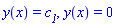 y(x) = c__1, y(x) = 0