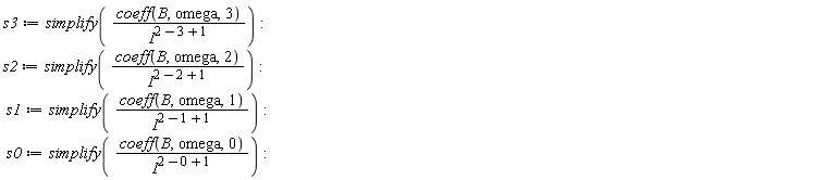 s3 := simplify(coeff(B, omega, 3)/I^(2-3+1)):