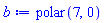 polar(7, 0)