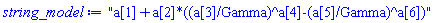 "a[1]+a[2]*((a[3]/Gamma)^a[4]-(a[5]/Gamma)^a[6])"