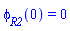 phi[R2](0) = 0