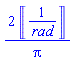 2*Units:-Unit(1/('rad'))/Pi