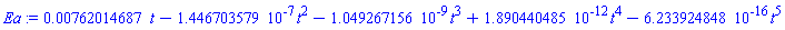 0.762014687e-2*t-0.1446703579e-6*t^2-0.1049267156e-8*t^3+0.1890440485e-11*t^4-0.6233924848e-15*t^5