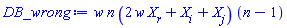 w*n*(2*X__r*w+X__i+X__j)*(n-1)