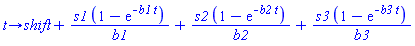 proc (t) options operator, arrow; shift+s1*(1-exp(-b1*t))/b1+s2*(1-exp(-b2*t))/b2+s3*(1-exp(-b3*t))/b3 end proc