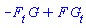 -(diff(F, t))*G+F*(diff(G, t))