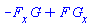 -(diff(F, x))*G+F*(diff(G, x))