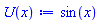 sin(x)