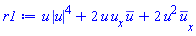u(x, t)*abs(u(x, t))^4+2*u(x, t)*(diff(u(x, t), x))*conjugate(u(x, t))+2*u(x, t)^2*(diff(conjugate(u(x, t)), x))
