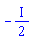 -(1/2)*I