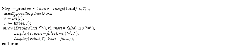 Parse:-ConvertTo1D, "`%1` is not a module or member", InertForm