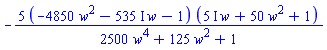 -5*(-4850*w^2-(535*I)*w-1)*((5*I)*w+50*w^2+1)/(2500*w^4+125*w^2+1)
