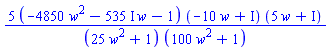 5*(-4850*w^2-(535*I)*w-1)*(-10*w+I)*(5*w+I)/((25*w^2+1)*(100*w^2+1))