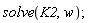 solve(K2, w)