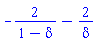 -2/(1-delta)-2/delta