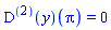 ((D@@2)(y))(Pi) = 0