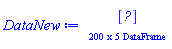 module DataFrame () description "two-dimensional rich data container"; local columns, rows, data, binder; option object(BaseDataObject); end module