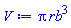 Pi*rb^3
