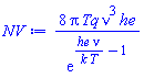 8*Pi*Tq*nu^3*he/exp(he*nu/(k*T)-1)