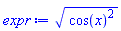 (cos(x)^2)^(1/2)