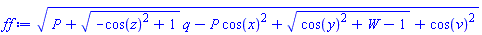 (P+(-cos(z)^2+1)^(1/2)*q-P*cos(x)^2+(cos(y)^2+W-1)^(1/2)+cos(v)^2)^(1/2)
