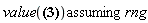 `assuming`([value(Int((1+sin(x)^2)^(1/2), x = 0 .. x, allsolutions))], [rng])