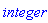 integer