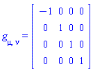 Physics:-g_[mu, nu] = Matrix(%id = 36893488152092983772)