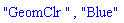 "GeomClr ", "Blue"
