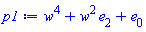 w^4+w^2*e[2]+e[0]