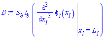 E__b*I__b*(Eval(diff(diff(diff(phi__1(x__1), x__1), x__1), x__1), {x__1 = L__1}))