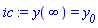 y(infinity) = y__0