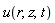 u(r, z, t)