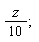 (1/10)*z